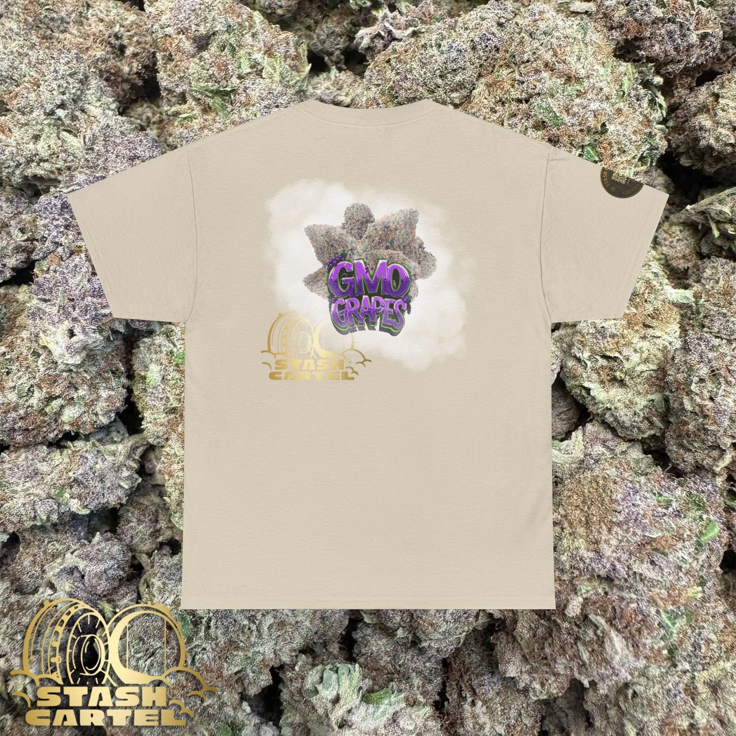GMO Grapes Tee – Heavy Funk, Purple Drip, Legendary Loud Unisex Graphic Tee