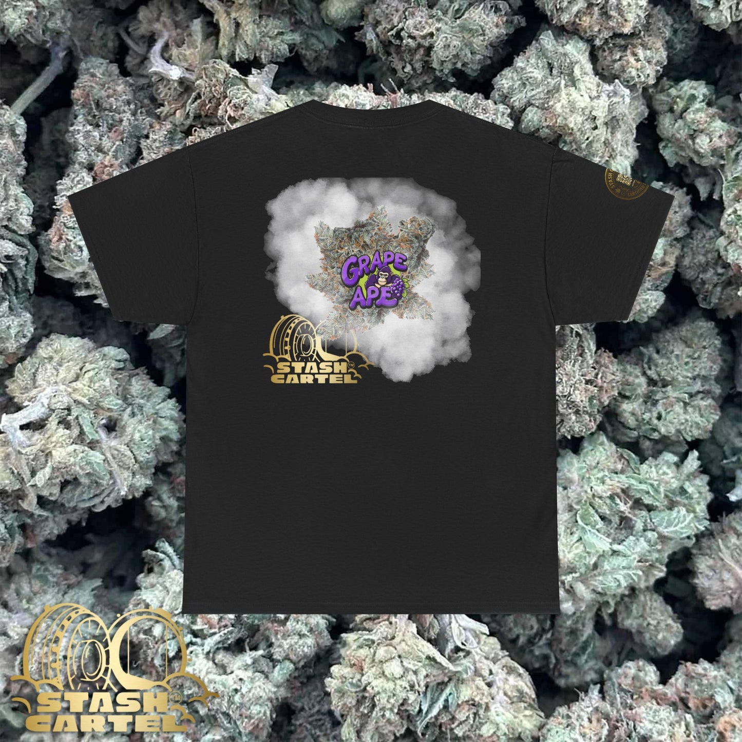 Grape Ape Tee – Purple Royalty, Sweet & Sedative Unisex Heavy Cotton Tee
