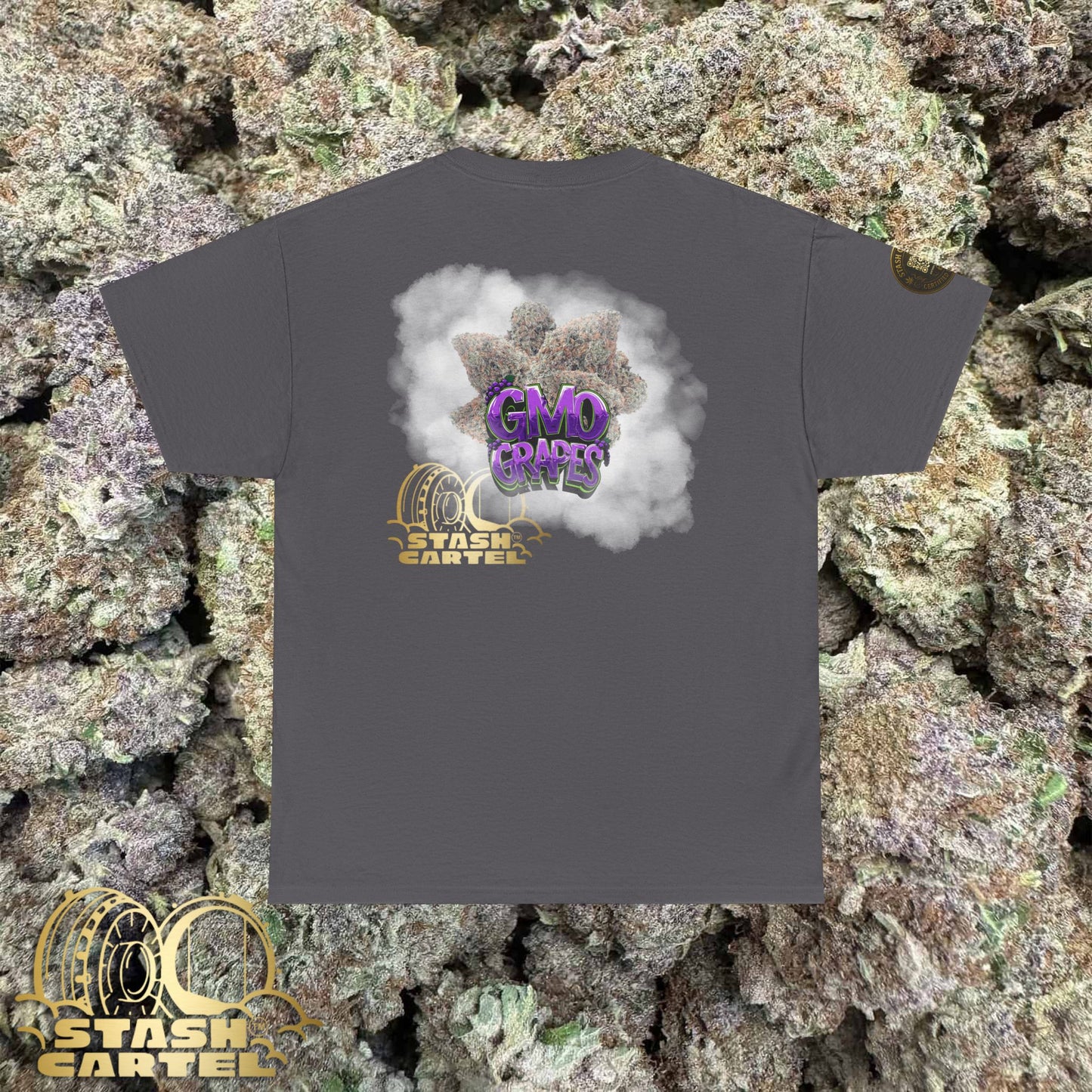 GMO Grapes Tee – Heavy Funk, Purple Drip, Legendary Loud Unisex Graphic Tee