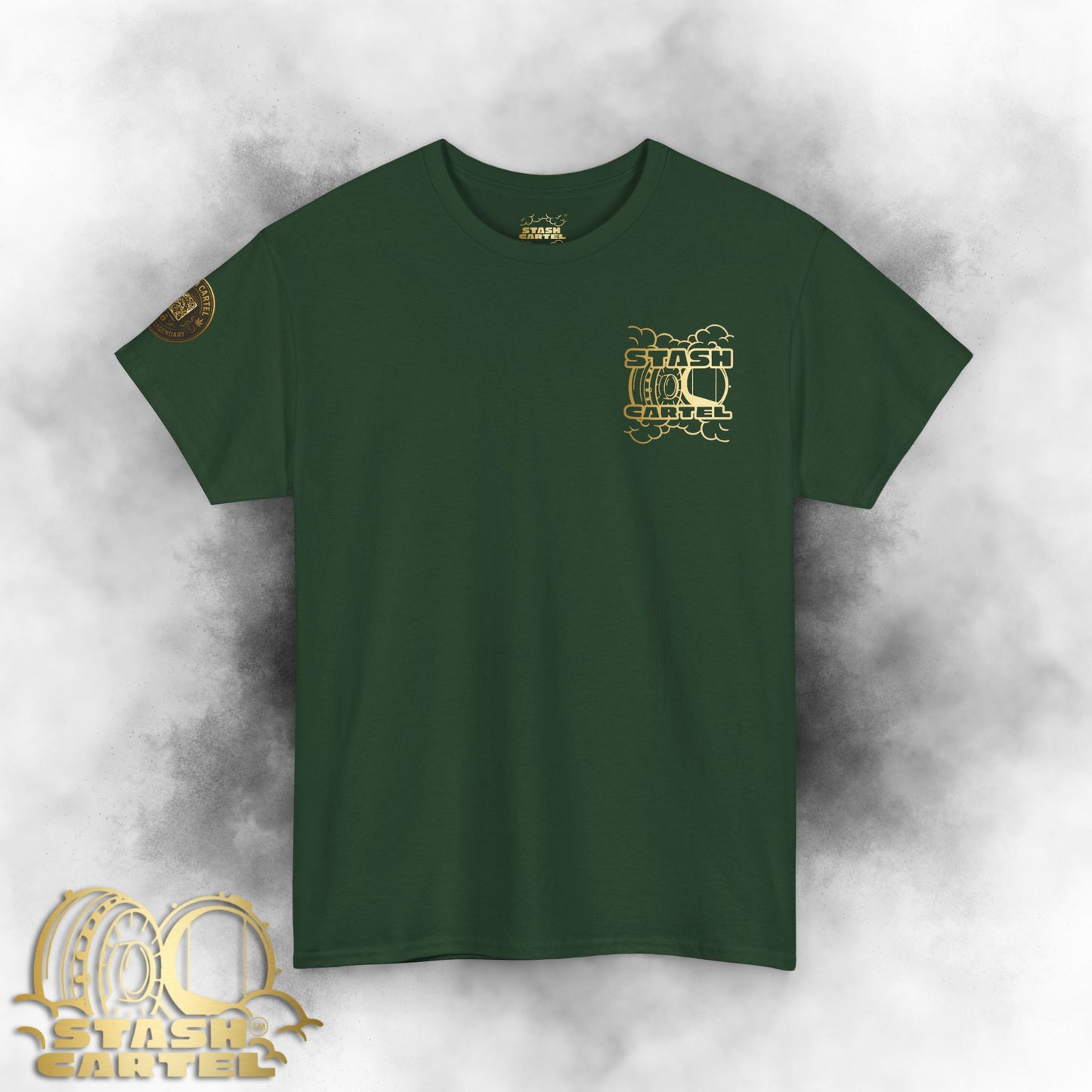 Gorilla Cake Tee – Hybrid Strength, Frosted Kush Unisex Heavy Cotton Tee
