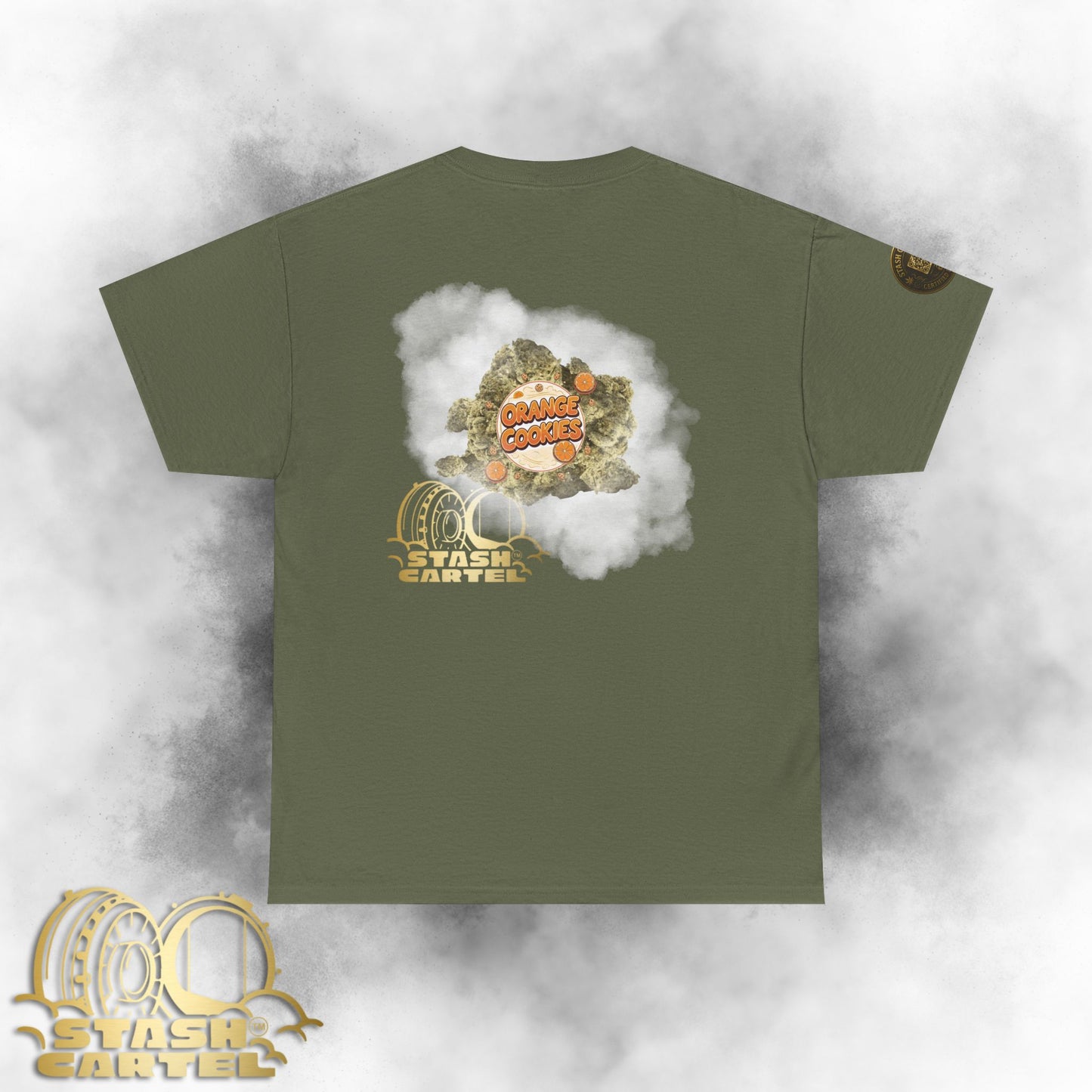Orange Cookies Tee – Zesty Cream Dream Unisex Cotton Tee