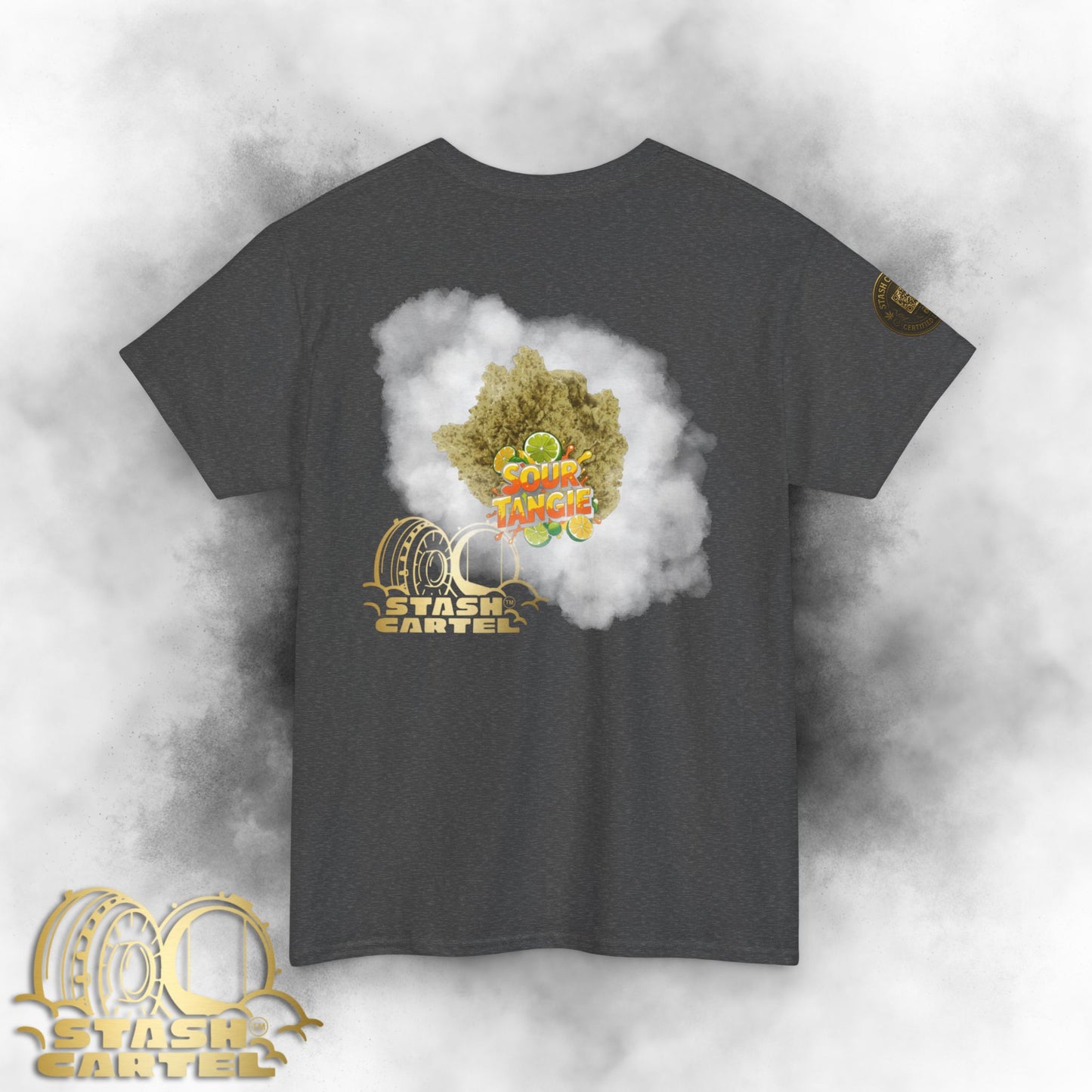 Sour Tangie Tee – Citrus Fuel Uplift Unisex Cotton Tee
