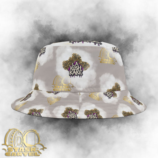LA Kush Cake Bucket Hat – Iced-Out OG Drip with Creamy Calm
