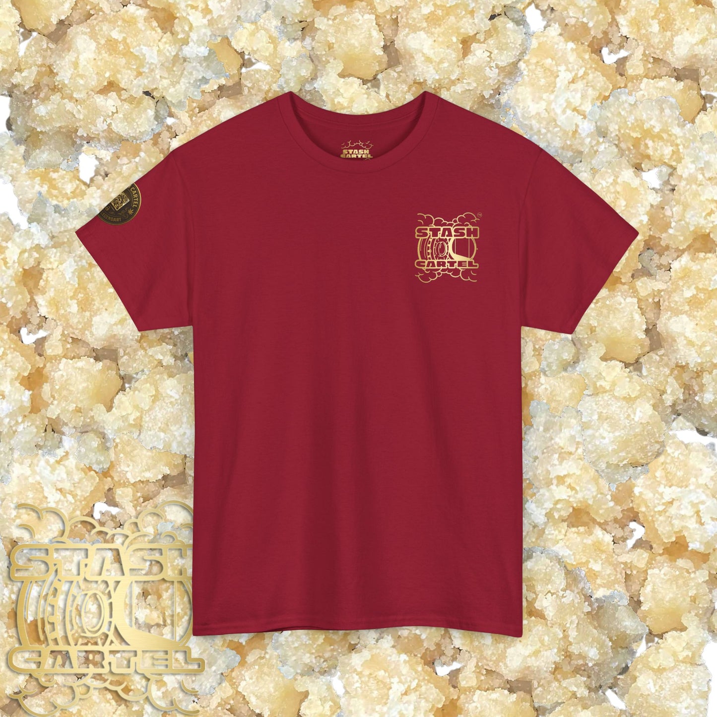 GMO Sherbet Sugar Wax Tee – Full Spectrum Drip, Loud & Creamy Unisex Heavy Cotton Tee