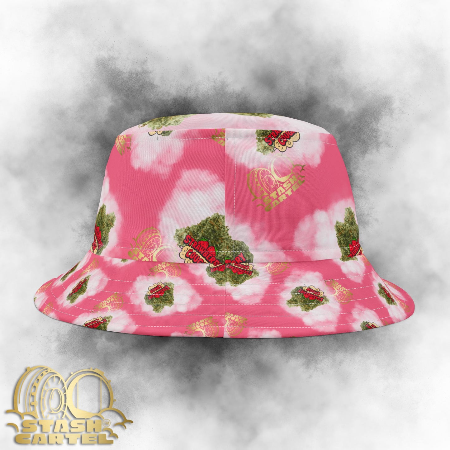 Strawberry Cough Bucket Hat – Sweet Style with a Sudden Kick