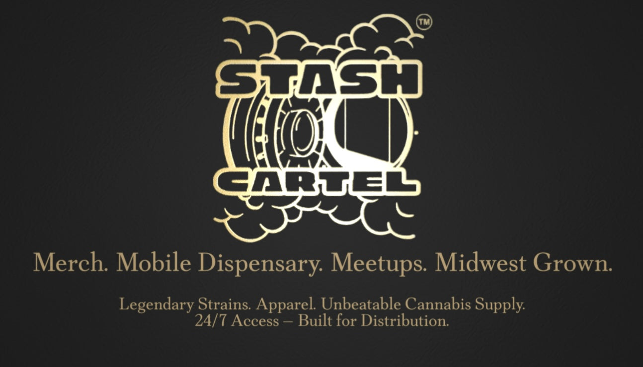 Stash Cartel Affiliate Business Cards — Custom Printed with Your Affiliate QR Code