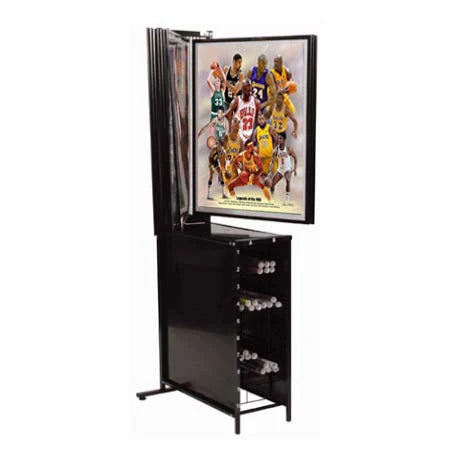 Stash Cartel Poster Display Rack — 10-Panel & 30-Panel Options